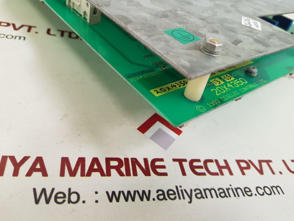 Cegelec controls 20x4350 interface board