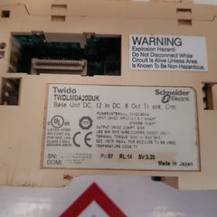 Schneider electric twdlmda20duk extendable plc base unit