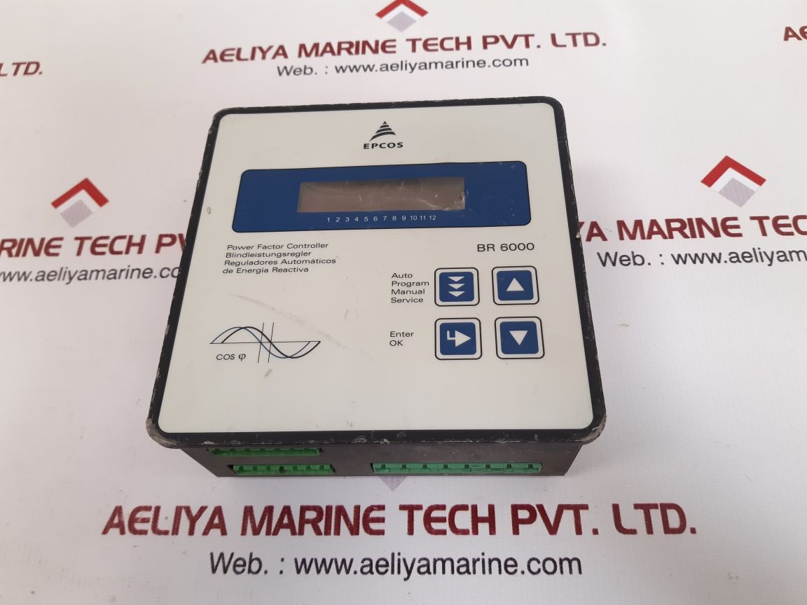 Epcos br6000-r12 power factor controller Used 