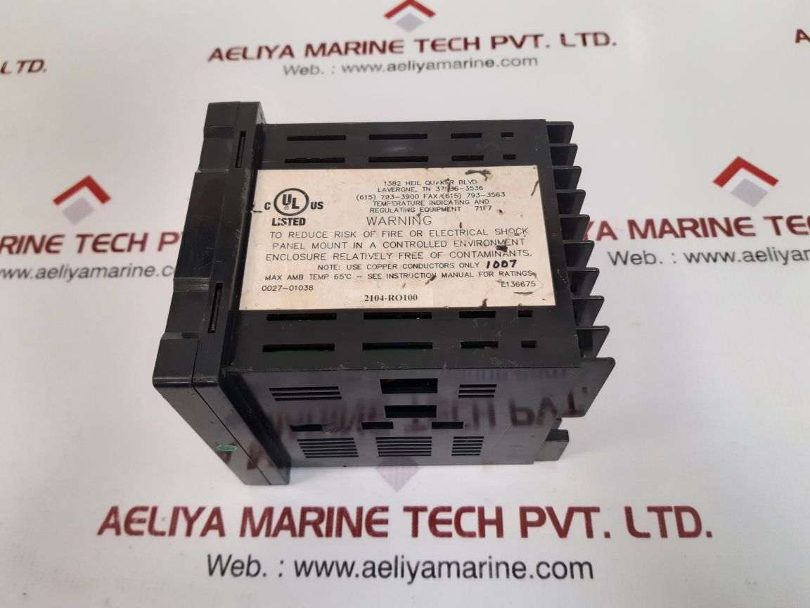 Chromalox 2104-ro100 temperature controller 