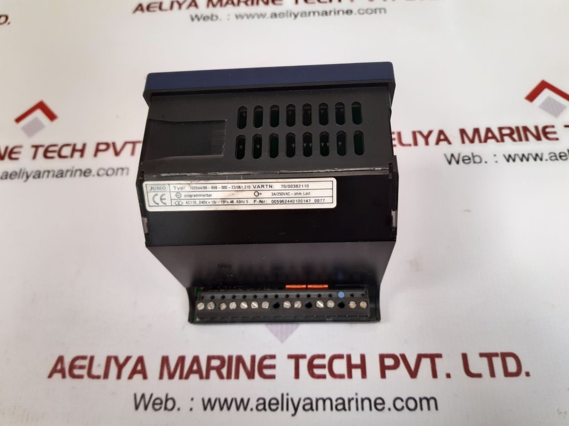 Jumo itron 04 regulator controller 702044/88-888-000-23/061.210