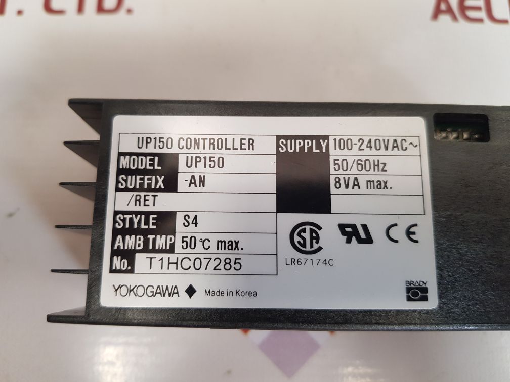 Yokogawa up150 temperature controller