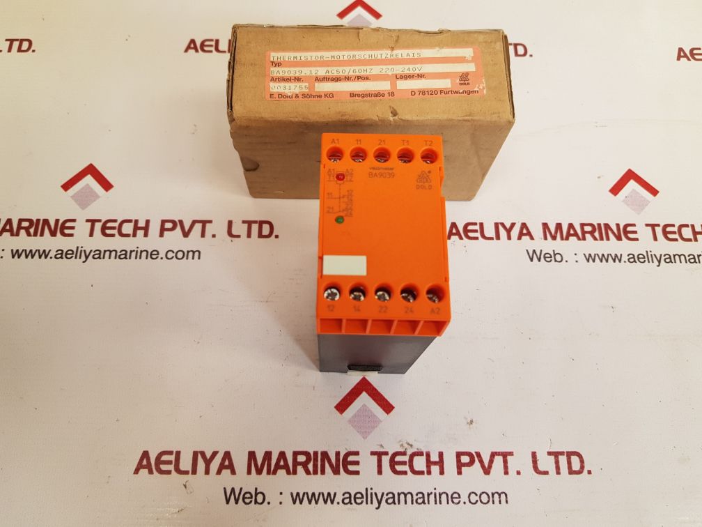 E.dold & sohne ba9039.12 thermistor- motor protection
