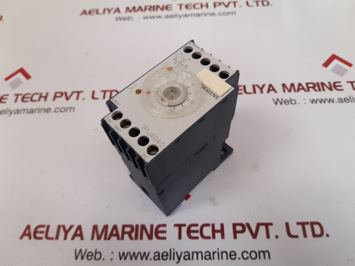 Siemens 7pu4040-4an20 delay timer 