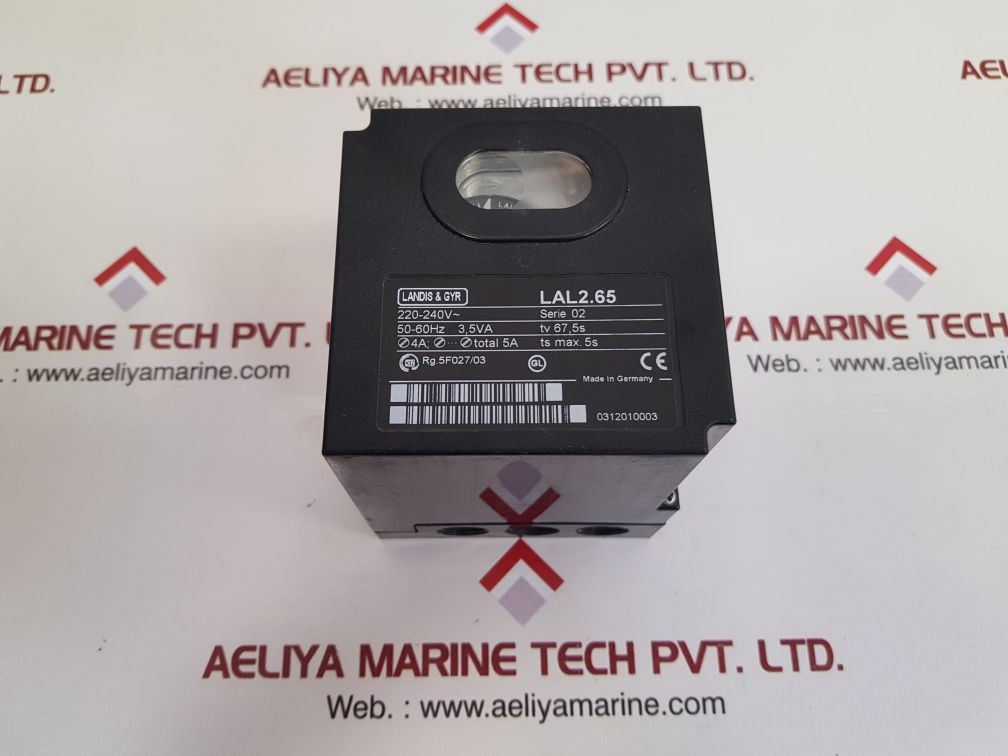 Landis & gyr lal2.65 oil burner controller Used