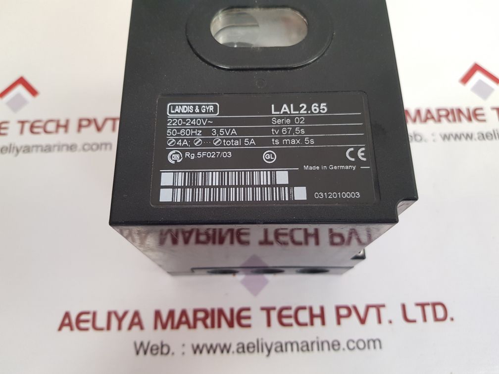 Landis & gyr lal2.65 oil burner controller Used