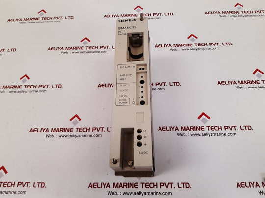 Siemens simatic s5  din 41752 modular power supply ps 7a/15a
