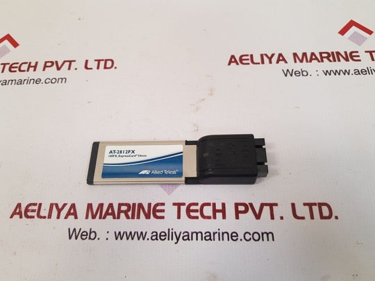 Allied telesis at-2812fx fiber optic card expresscard 100fx 