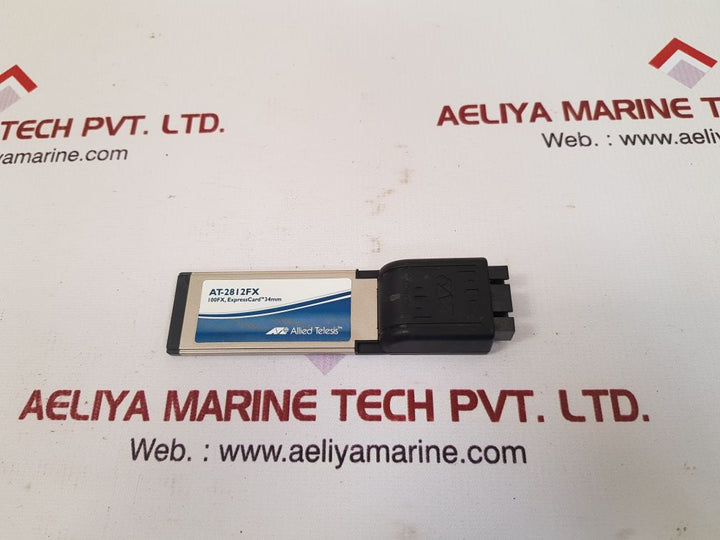 Allied telesis at-2812fx fiber optic card expresscard 100fx 