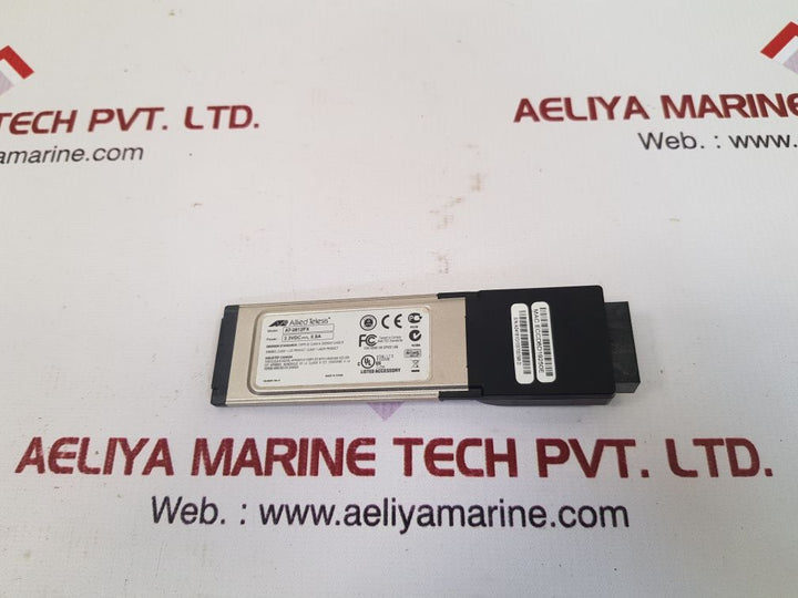 Allied telesis at-2812fx fiber optic card expresscard 100fx 