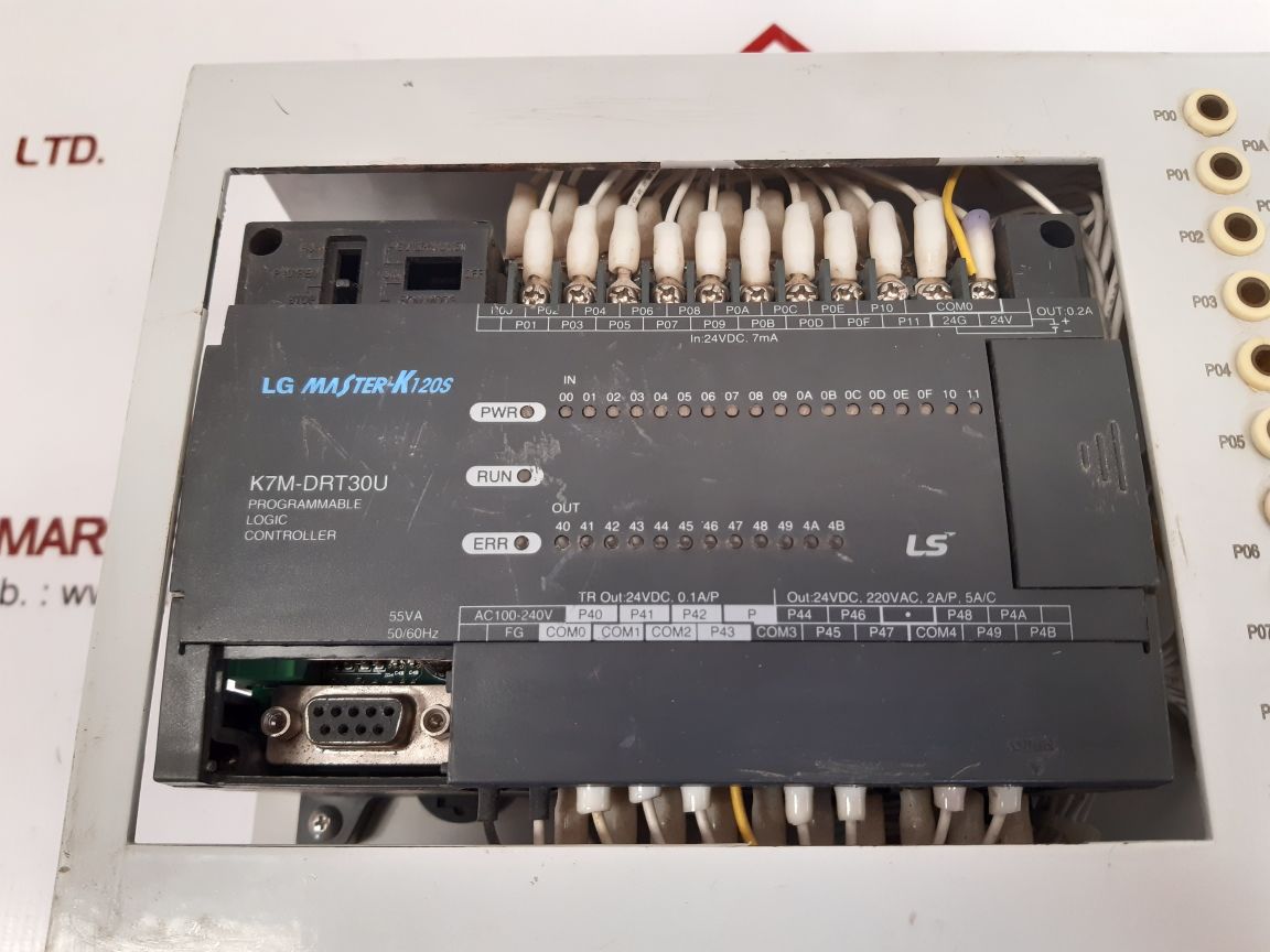 Ls k7m-drt30u master-k120s programmable logic controller