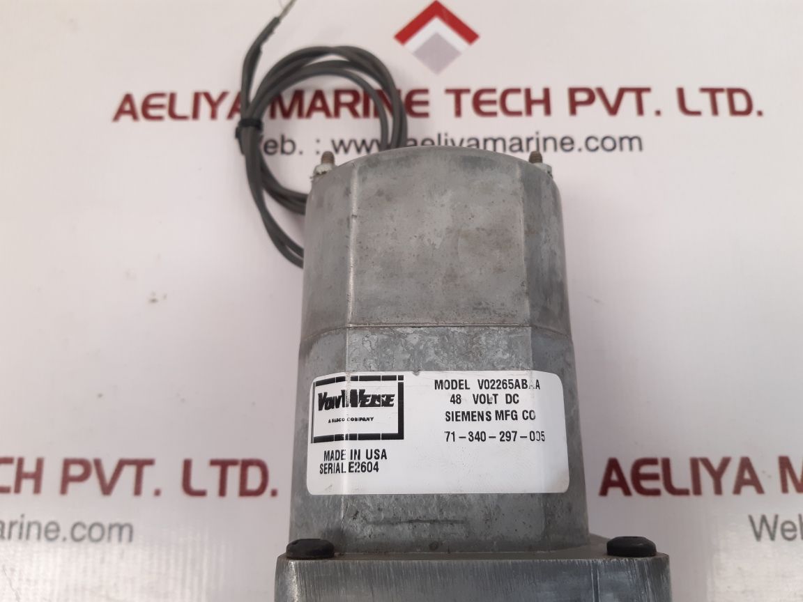 Vonweise/siemens v02265abaa motor 71-340-297-005