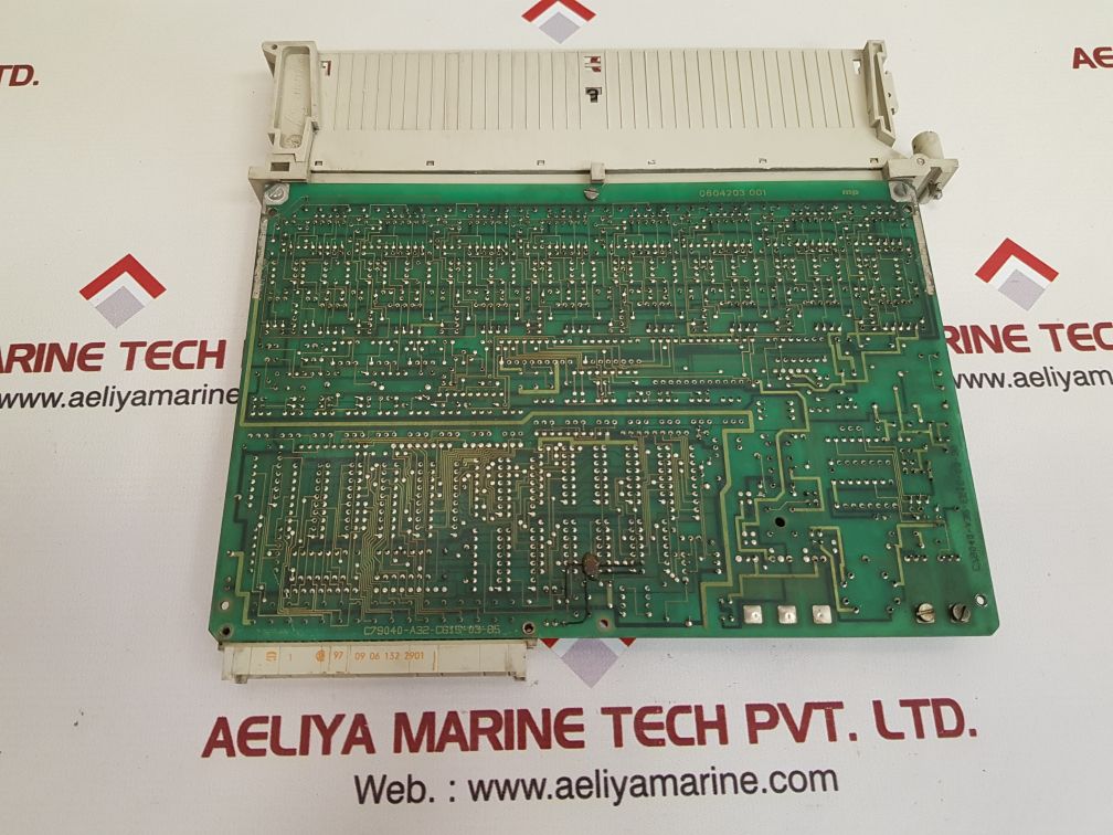 Siemens 6es5 470-4ua11 pcb card c79040-a32-c615-03-85/87 Used
