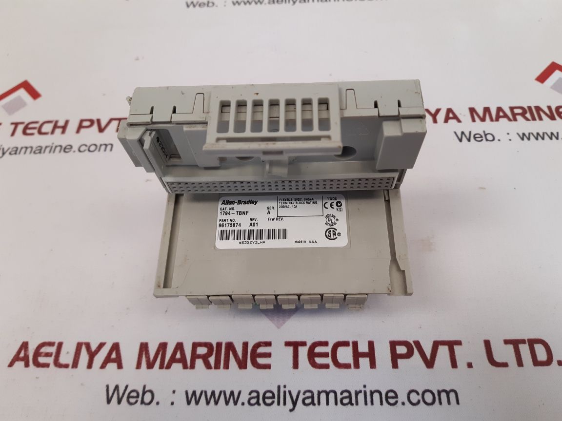 Allen-bradley 1794-tbnf terminal base ser.a 