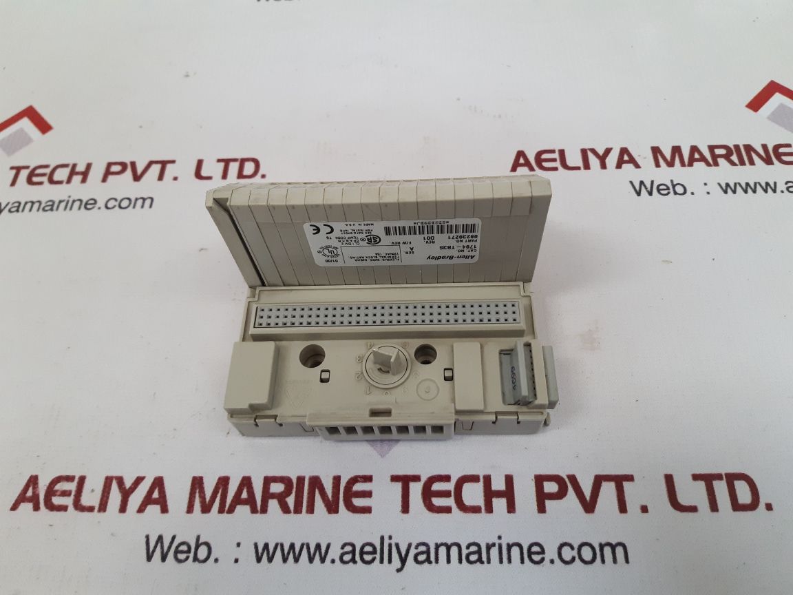 Allen-bradley 1794-tb3S Ser.A Terminal Base Unit 96239271 Rev. D01