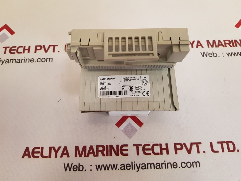 Allen-bradley 1794-tb3s ser.a terminal base unit 96239271 rev.b01