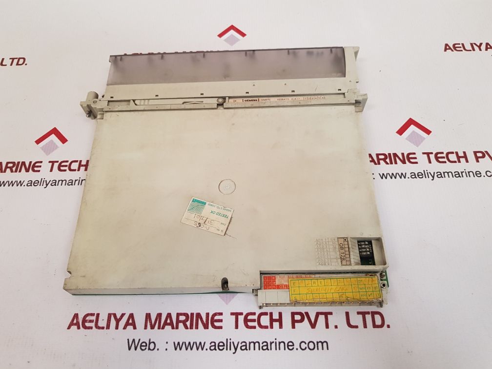 Siemens 6es5470-4ua11 analog output module 