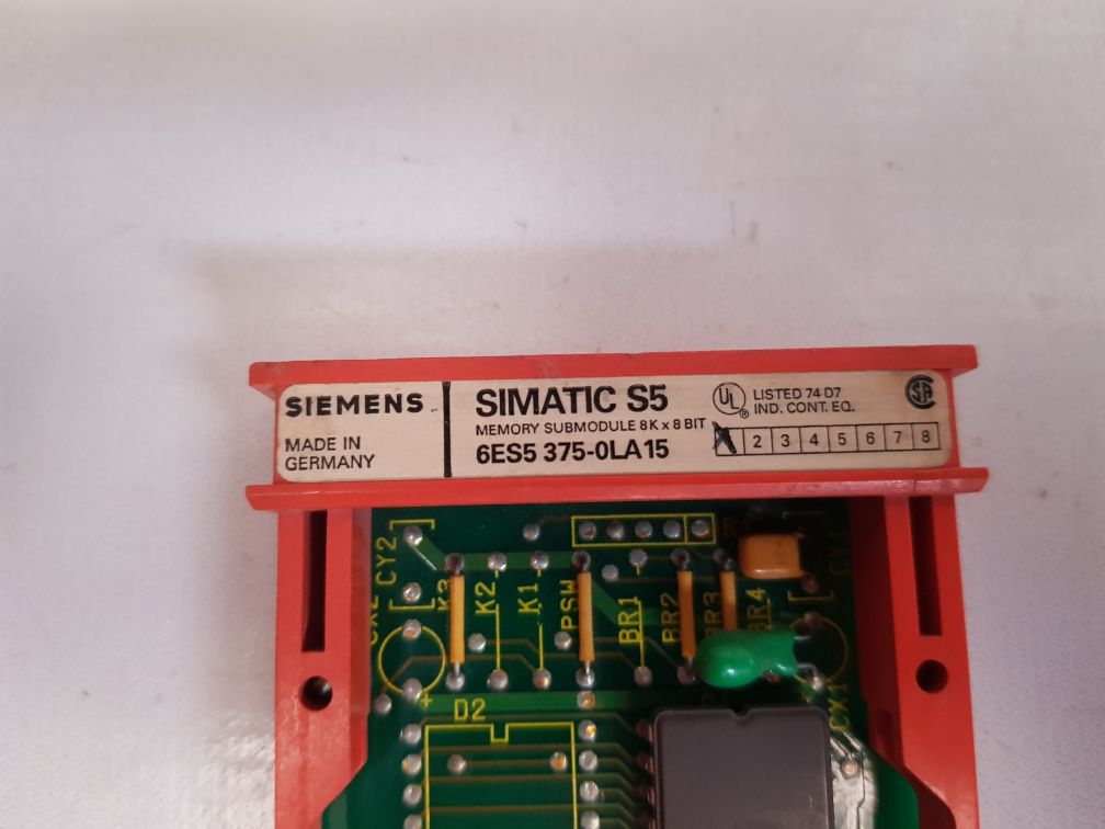 Siemens simatic s5 6es5 375-0la15 memory submodule 8k x 8bit