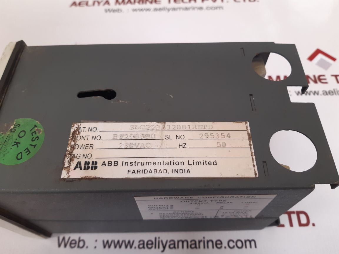 Abb slc220 controller slc221a32001rstd
