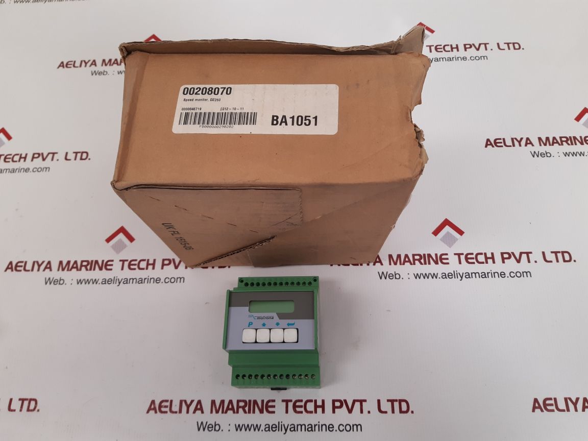 Motrona dz260 speed monitor 