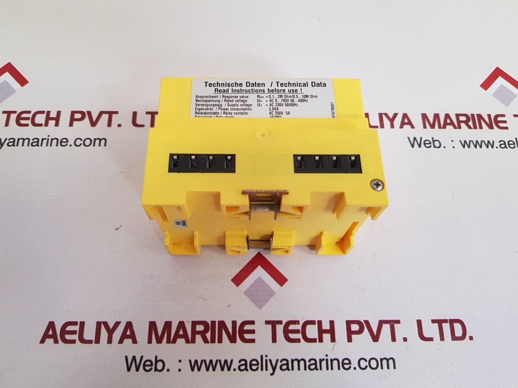 Bender ireh470y2-6 insulation monitoring device b91078001