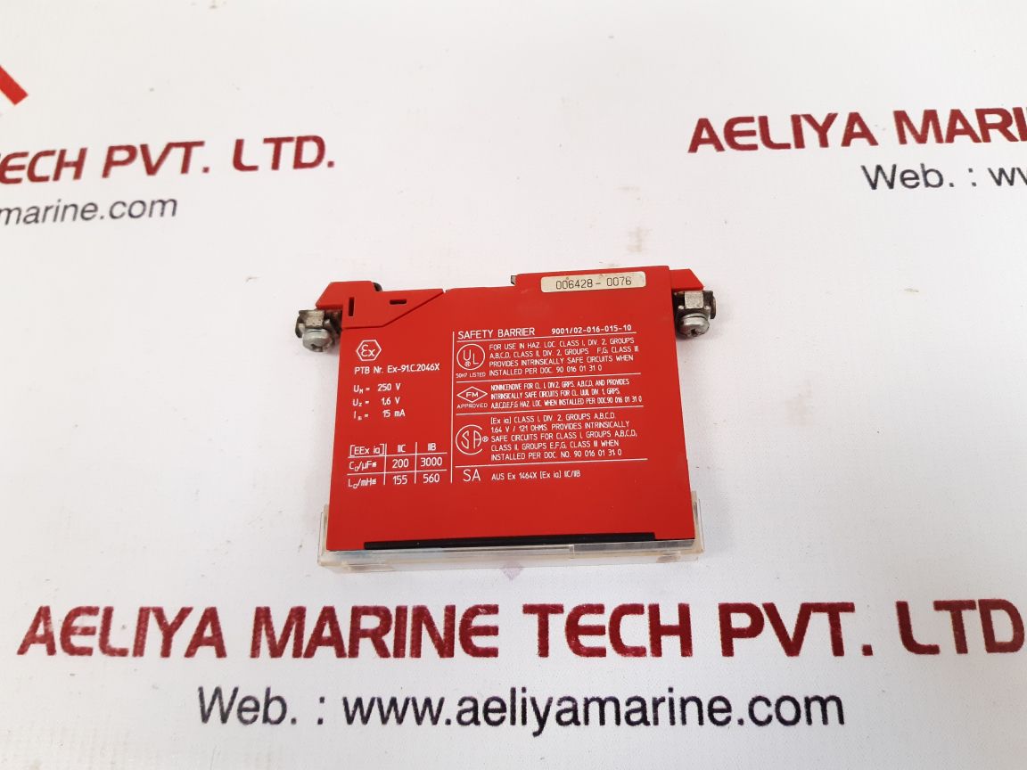 Stahl 9001/02-016-015-10 safety barrier 