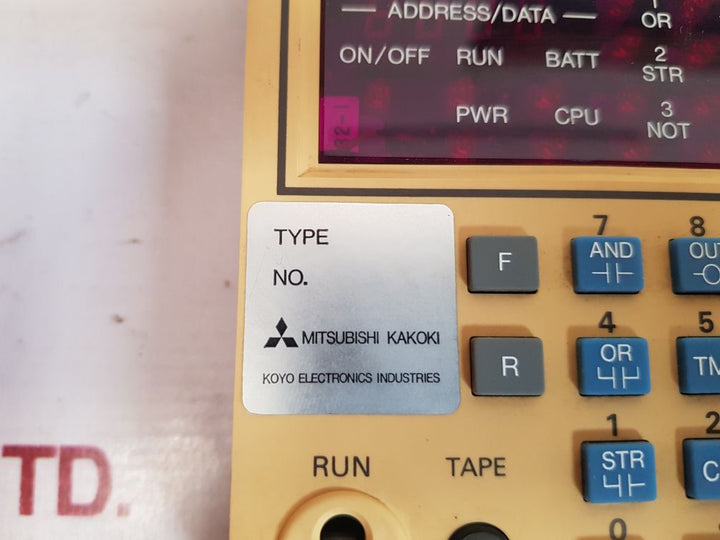 Mitsubishi a/r-21p, r-23p programmable controller