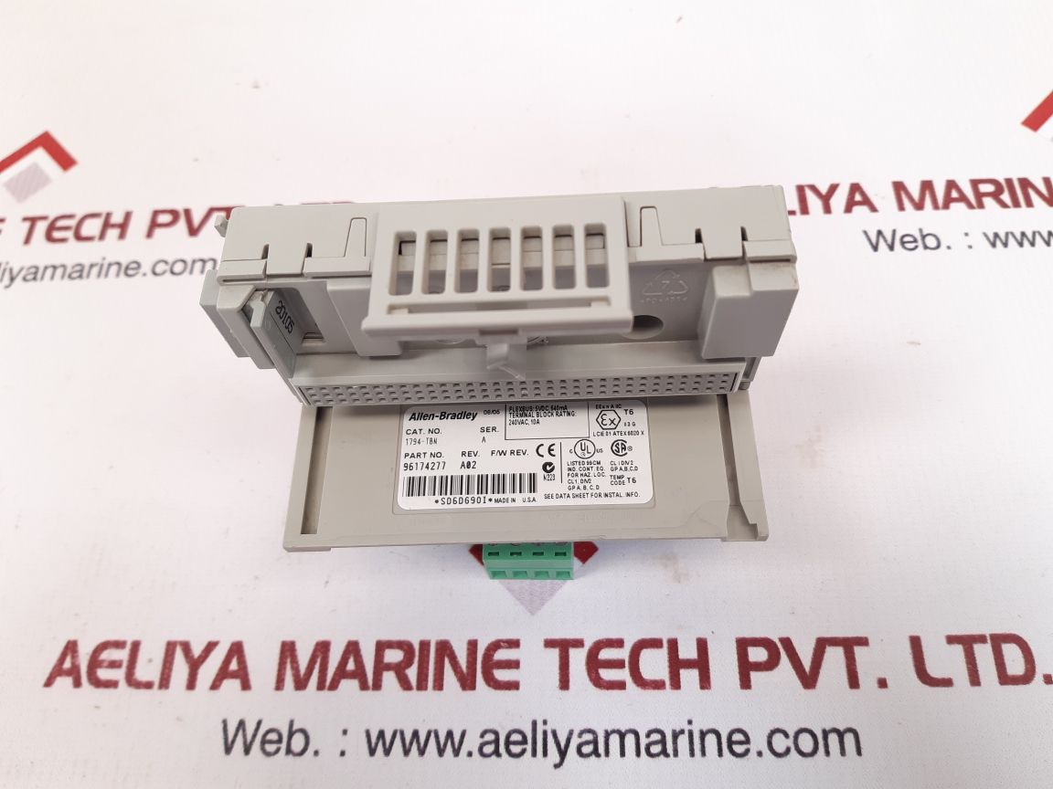 Allen-bradley 1794-tbn terminal base ser.a rev.a02