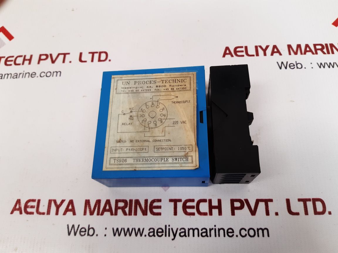 Un proces-technic ts926 thermocouple switch