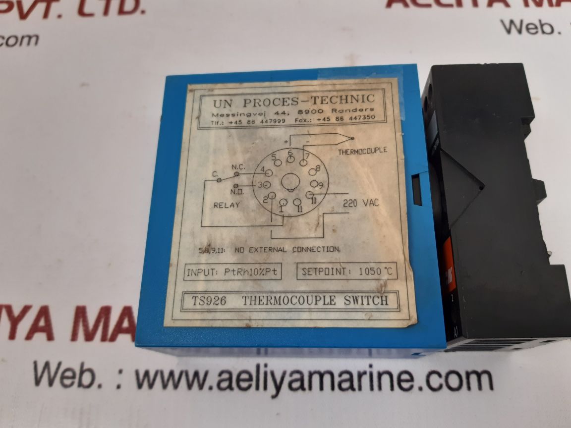 Un proces-technic ts926 thermocouple switch