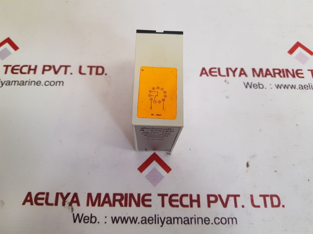 Electromatic s-system sb 140 724 delay relay 3-60 min.