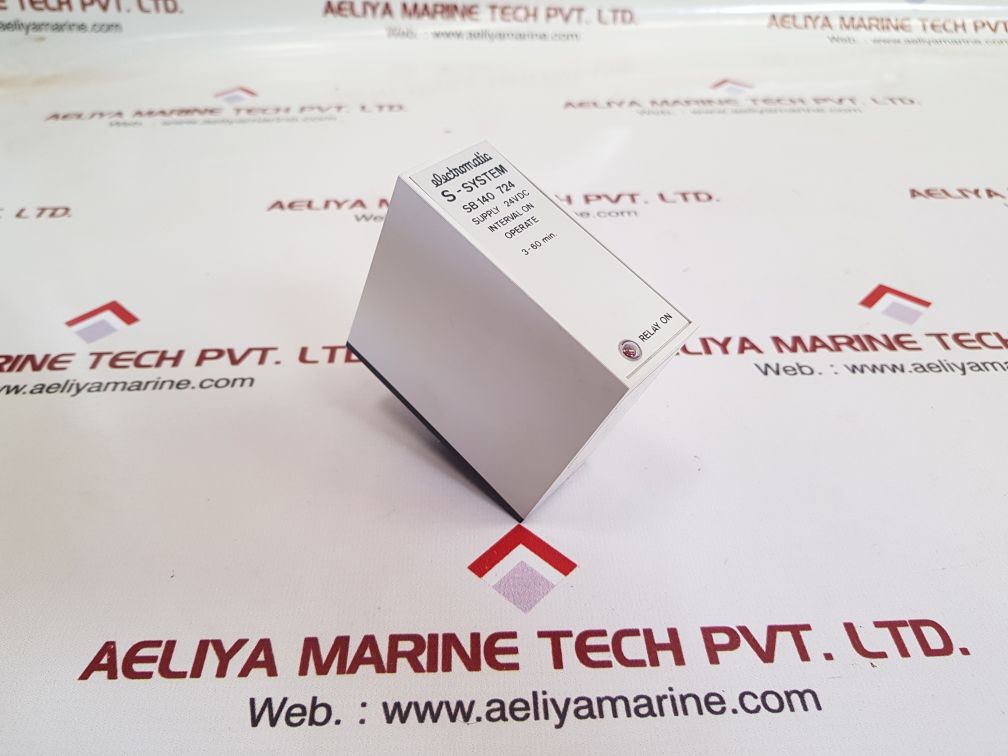 Electromatic s-system sb 140 724 delay relay 3-60 min.