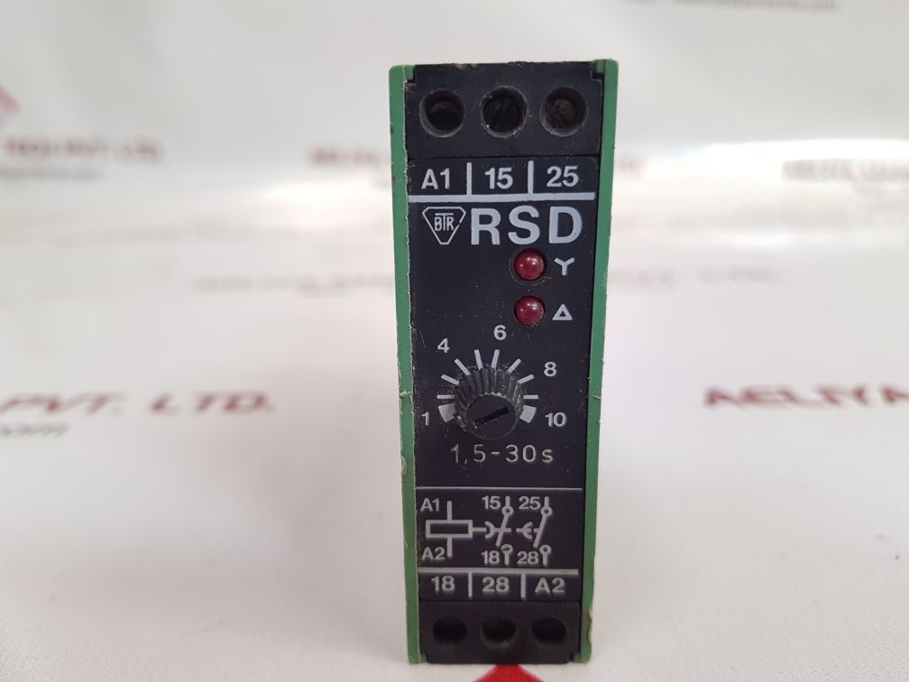 Triangular Relay Btr Rsd Triangular Relay 1,5-30S 250V-6A – Aeliya Marine Tech