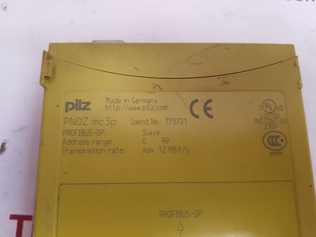 Pilz Pnoz Mc3P Field Bus Module