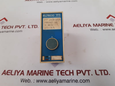 Elteco control system ft 215 u24 timer