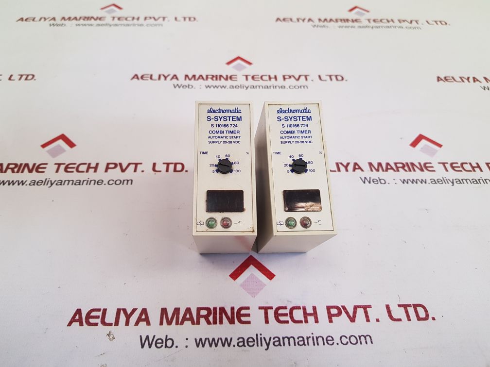 Electromatic s-system s 110166 724 combi timer time relay