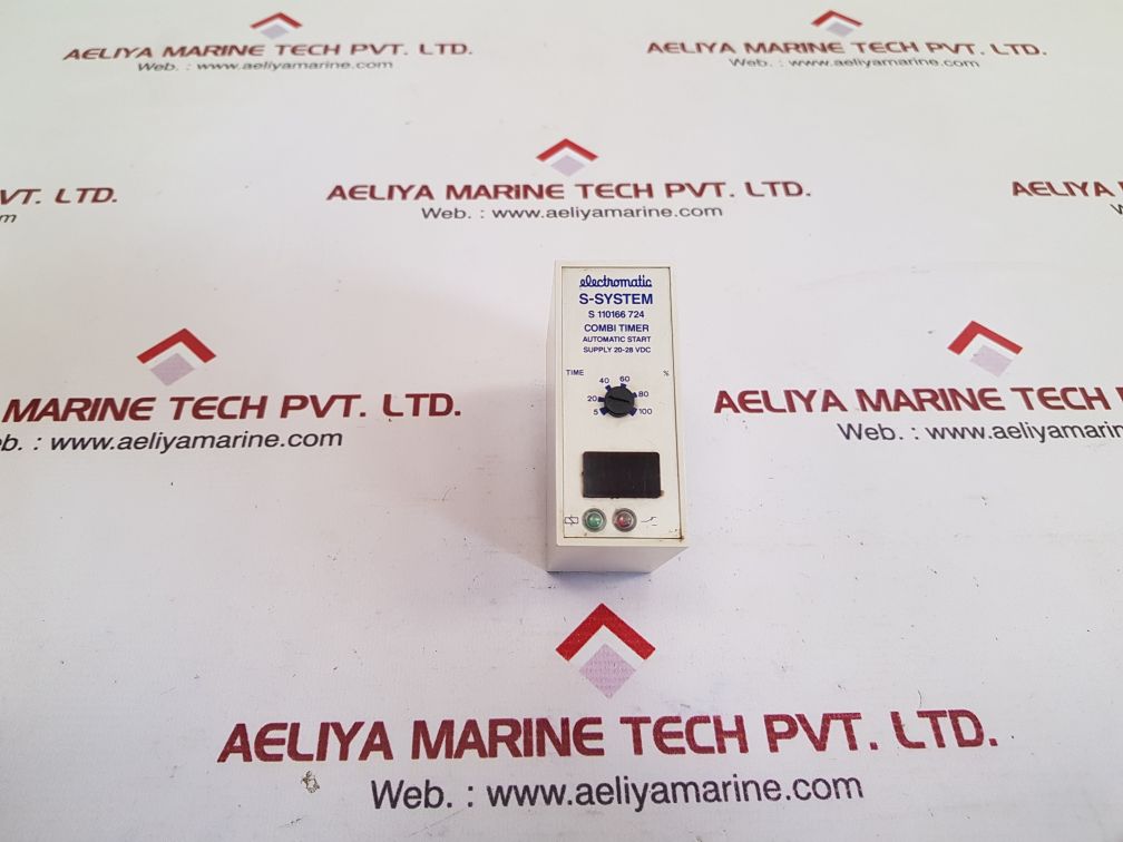 Electromatic s-system s 110166 724 combi timer time relay