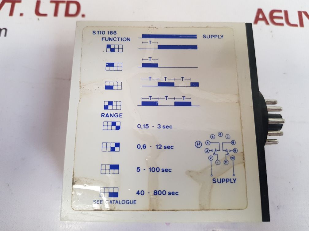 Electromatic s-system s 110166 724 combi timer time relay