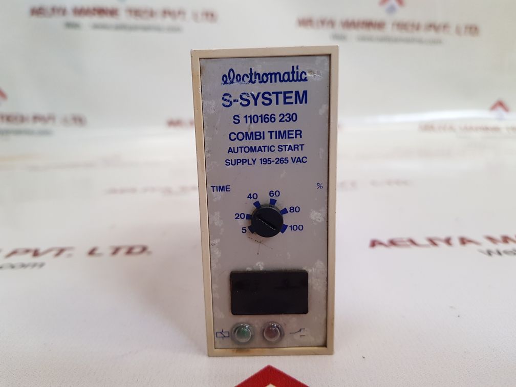 Electromatic s-system s 110166 230 combi timer