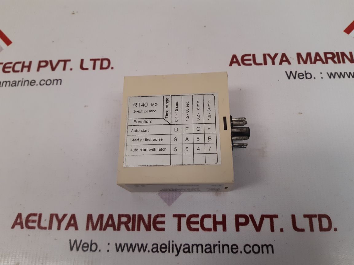 C-mac rt40-1-1-230-m2 timer