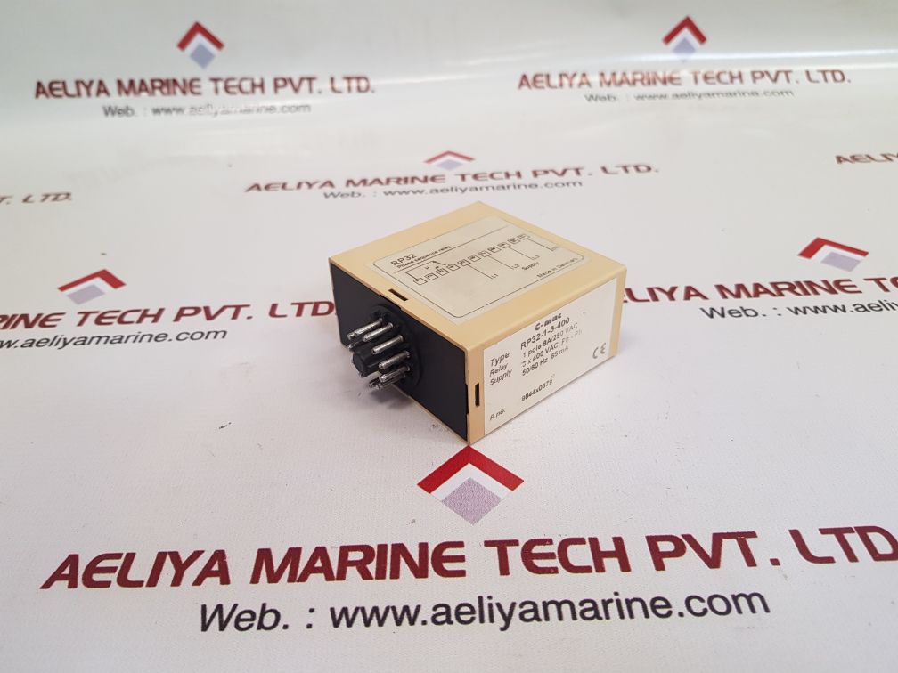 C-mac rp32-1-3-400 phase sequence relay 541x0220