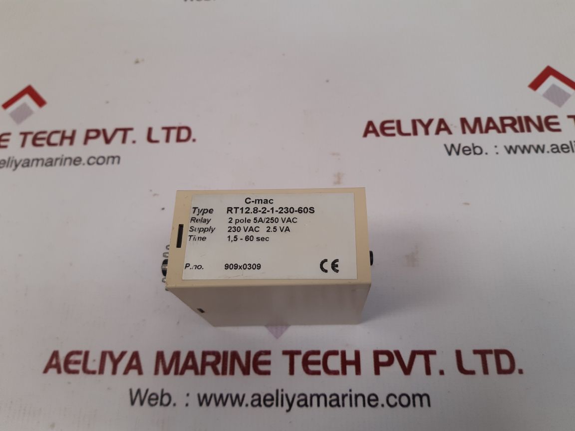 C-mac rt12.8-2-1-230-60s timer