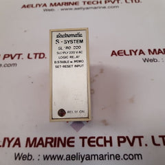 Electromatic s-system sl 180 220 logic relay