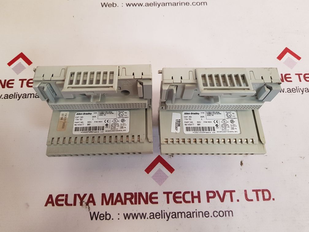 Allen-bradley 1794-tb3 flex terminal base 96145477 rev. b01