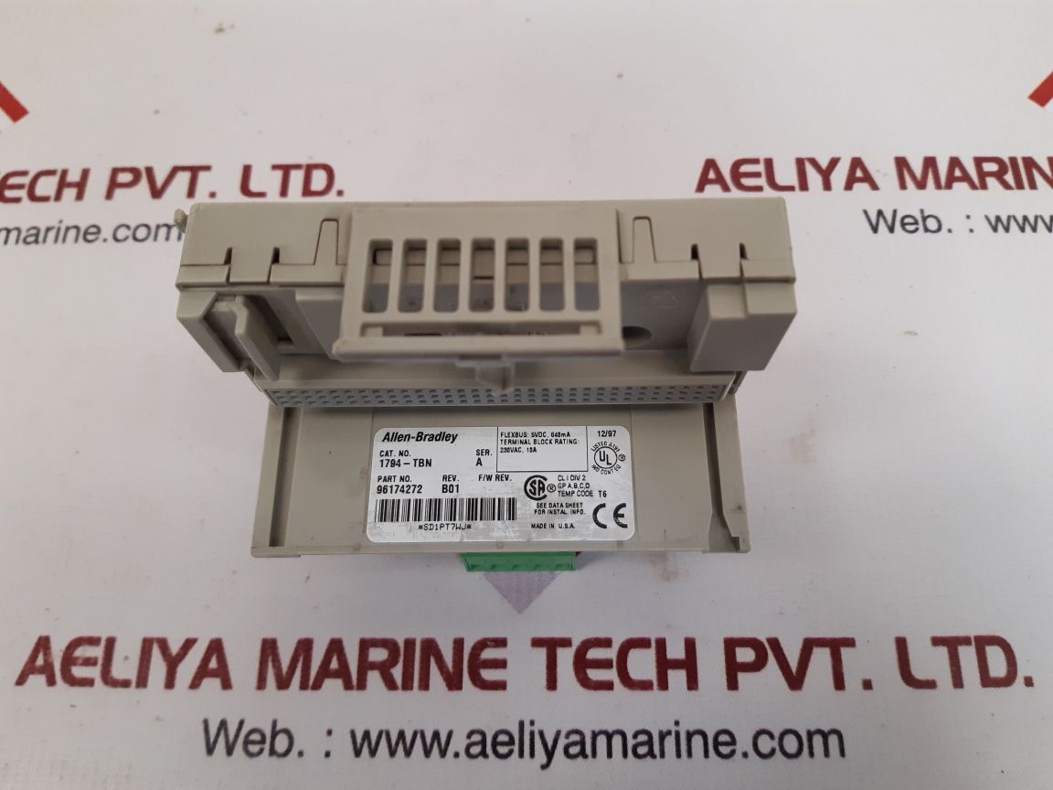Allen-bradley 1794-tbn ser. a terminal base rev. b01