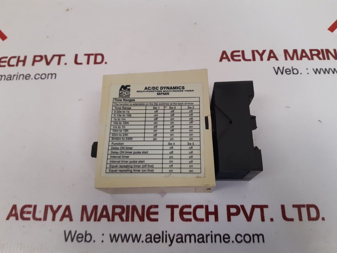 Dynamics mfmr multi function multi-range timer