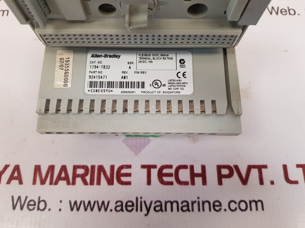 Allen-bradley 1794-tb32 ser. a terminal block base 92415471