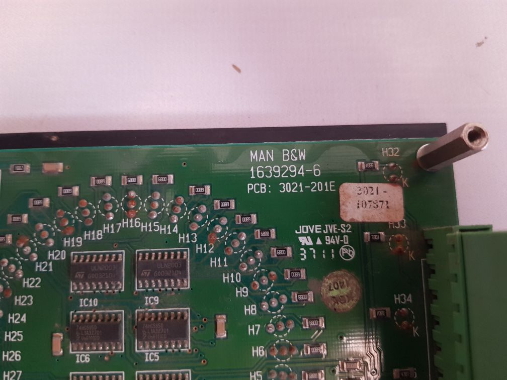 Man b&w 1639294-6 engine panel