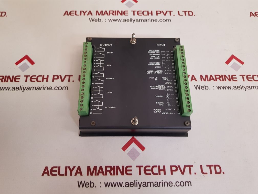 Man b&w 1639294-6 engine panel