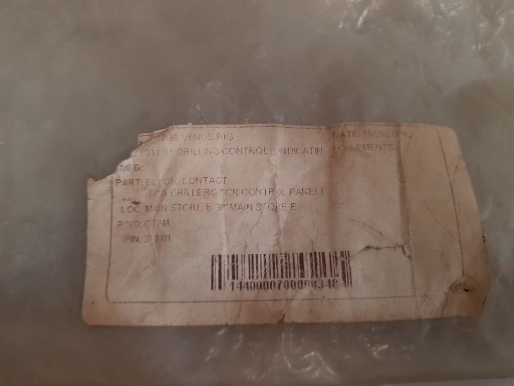 Westinghouse ot2m oil-tite contact block